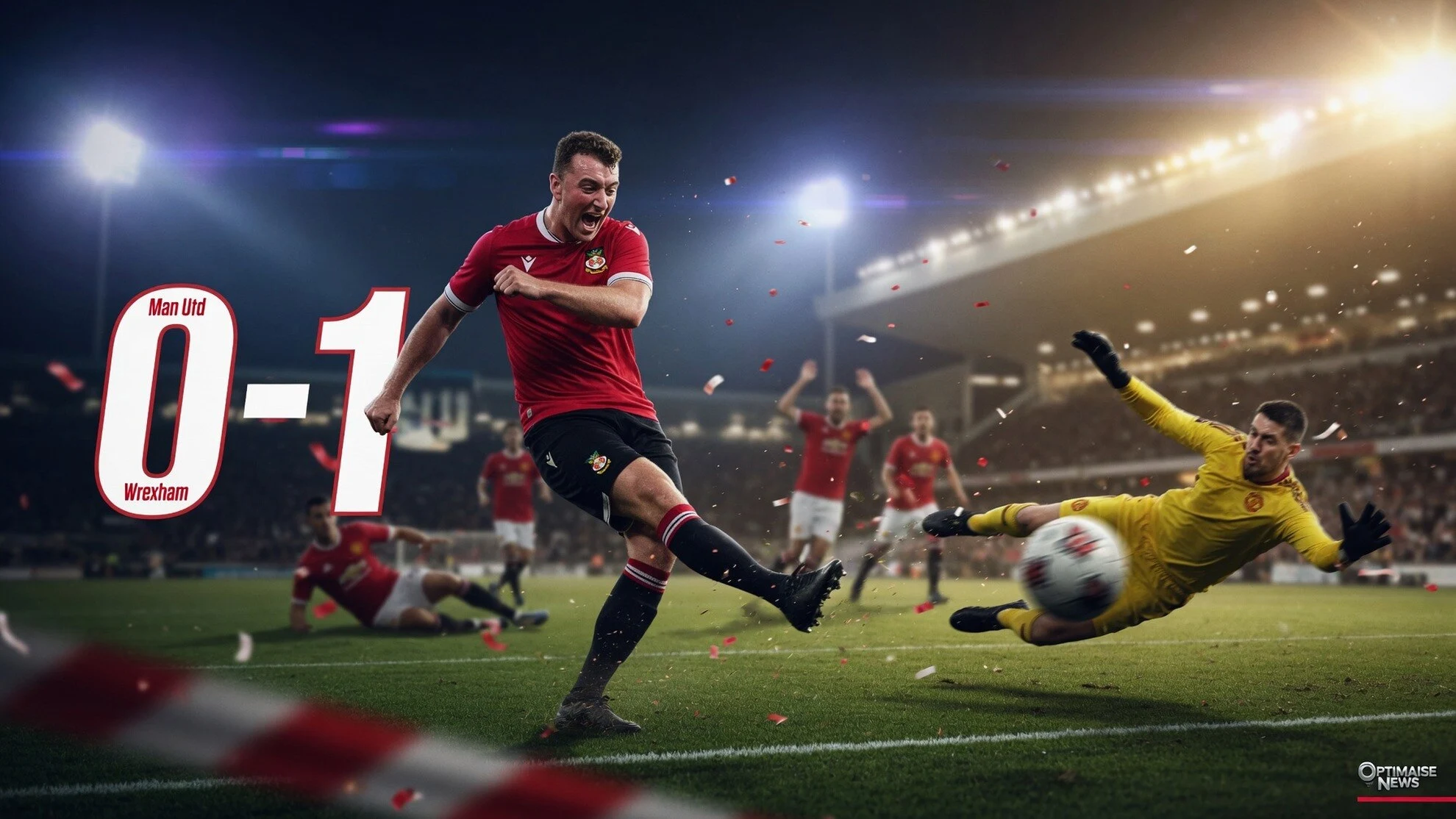 man utd vs wrexham 0-1: Carrick Kalah Perdana di Helsinki