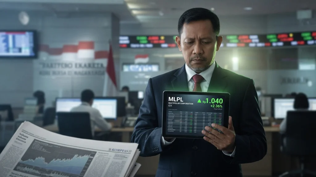 Harga Teoretis Multipolar Tbk Setelah Pemecahan