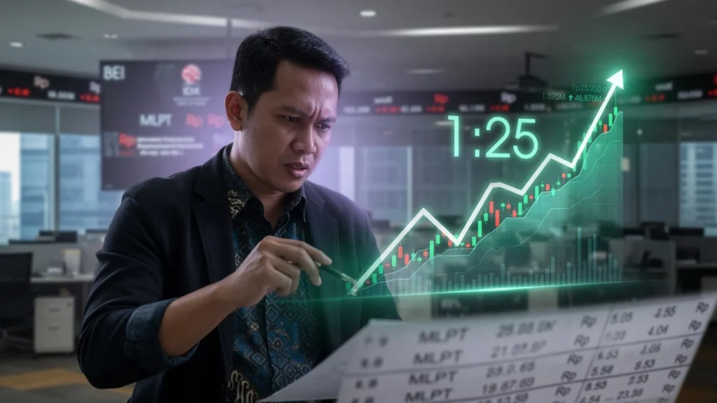 Lonjakan Jumlah Lembar Saham Pasca-Pemecahan