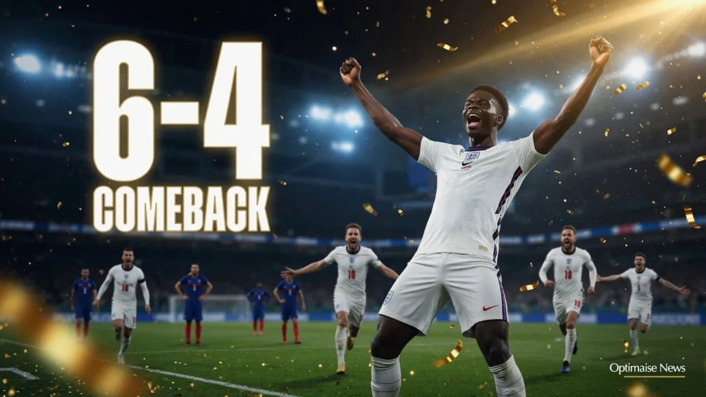 prancis vs england 6-4: Inggris Pecah Rekor Gol Piala Dunia