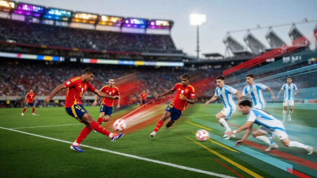 Skor Spanyol Argentina: Susunan Scaloni Minim Rotasi