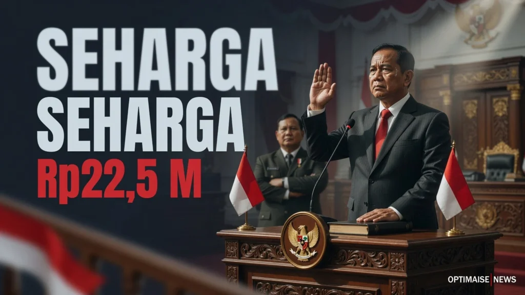sudaryono Seharga Rp22,5 Miliar