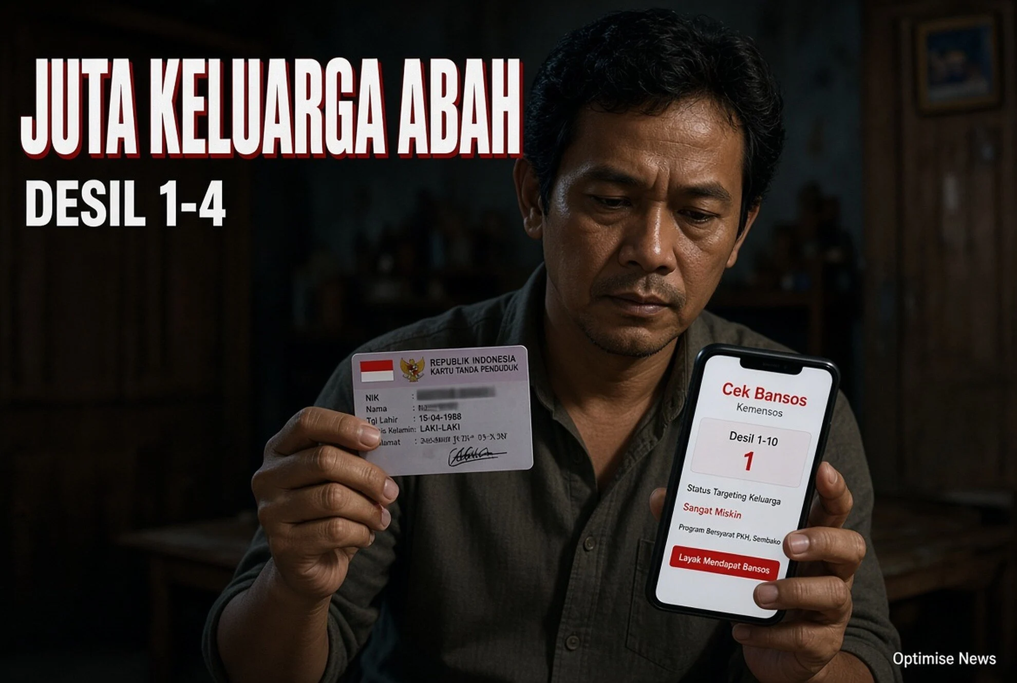 1 Juta Keluarga Ubah Desil: Cek NIK