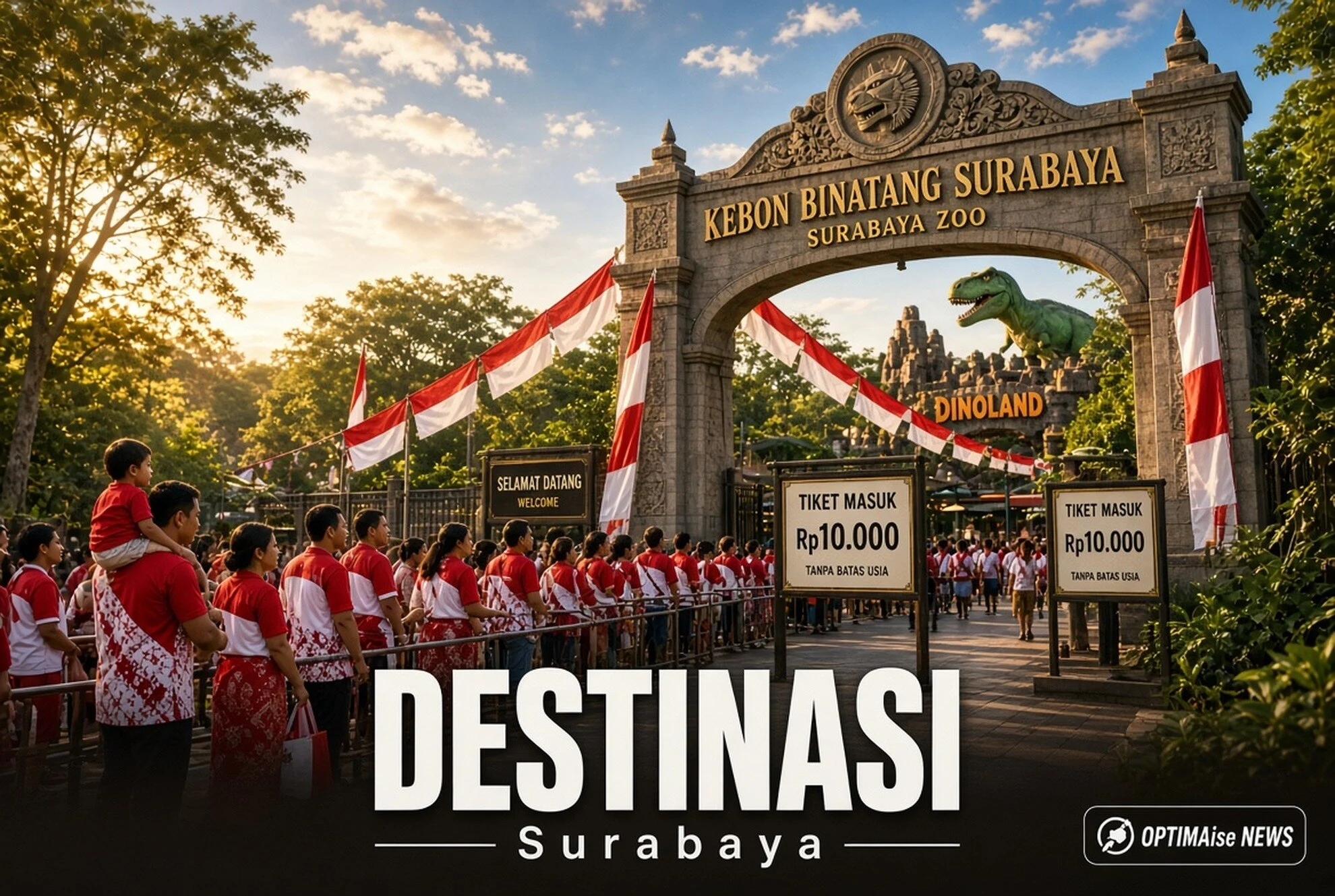 10 Destinasi untuk Merayakan Agustusan di Surabaya