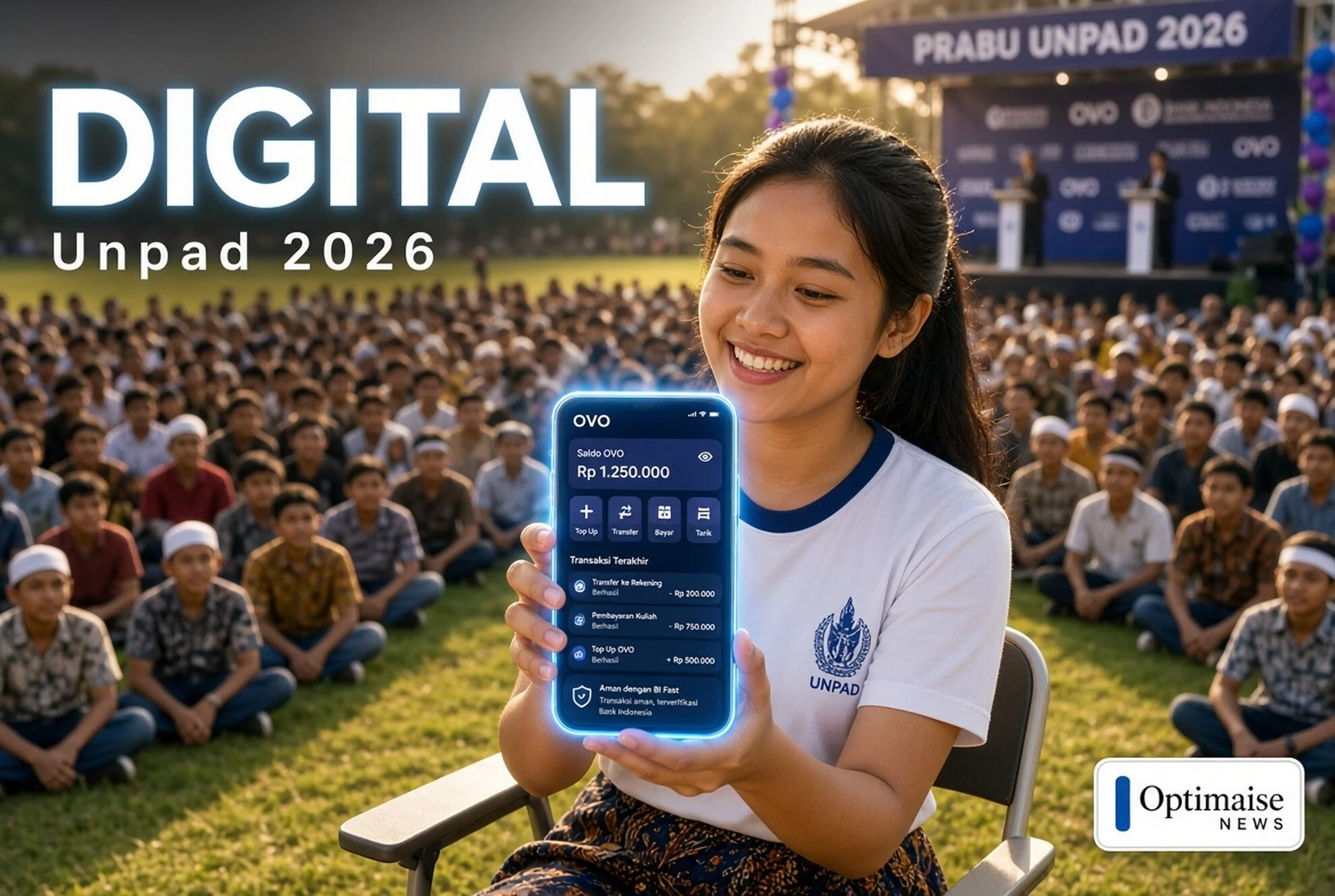 10 Ribu Maba Unpad Ikuti Literasi Keuangan Digital di PRABU 2026