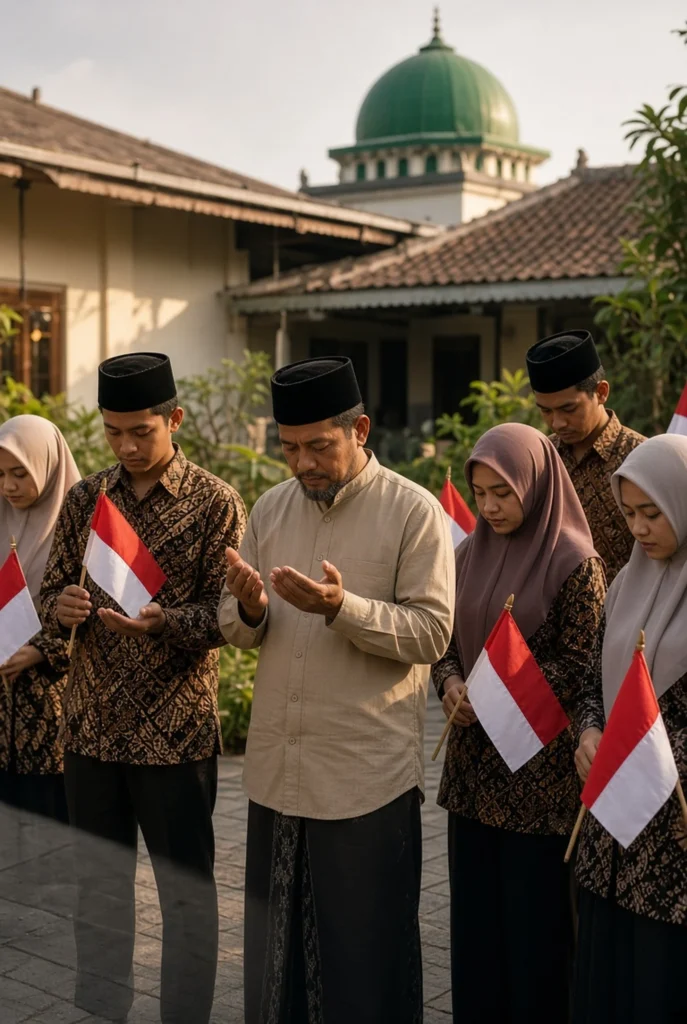 Ucapan untuk pahlawan, ulama, dan syuhada yang mengorbankan jiwa