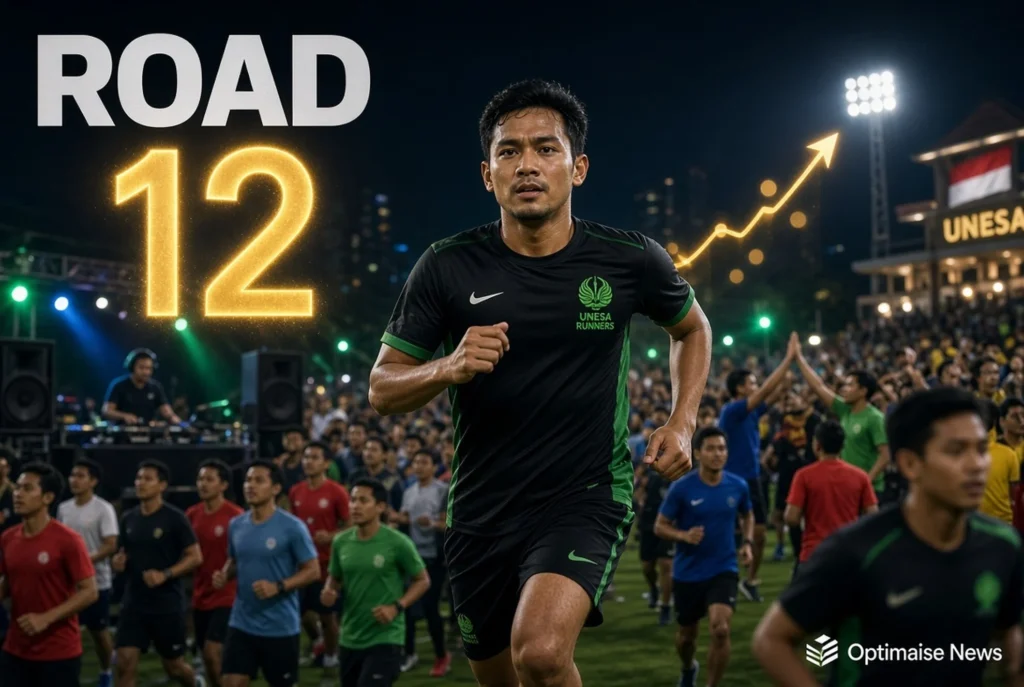 12 Komunitas dari Surabaya-Malang Ramaikan Fun Run 5K Malam Road to