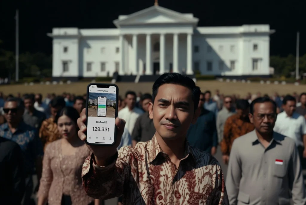 128.331 Warga Serbu Tiket upacara istana merdeka Hari Pertama