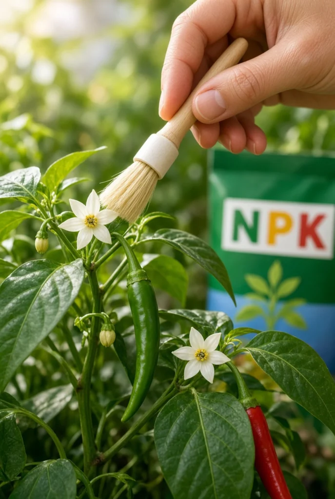 Ubah pupuk dan tambah mineral setelah kuncup muncul