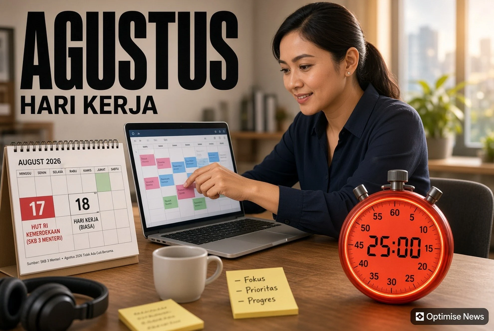 18 Agustus 2026 Hari Kerja: SKB Nol Cuti Bersama Agustus