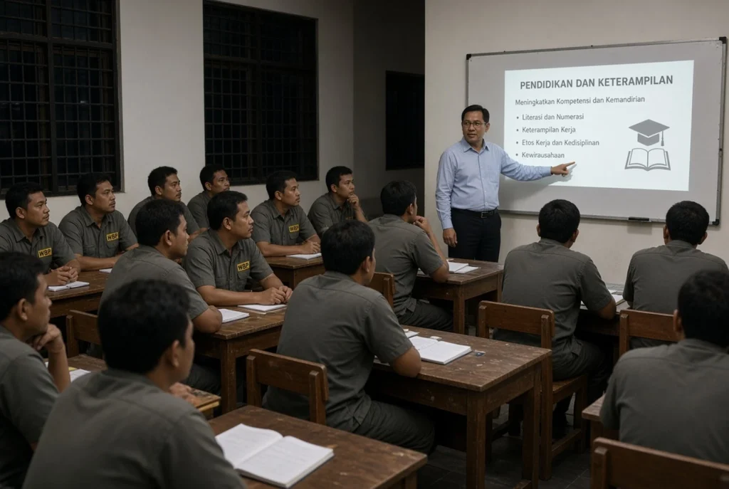 SR manfaatkan hukuman panjang lewat jeruji wbp lapas