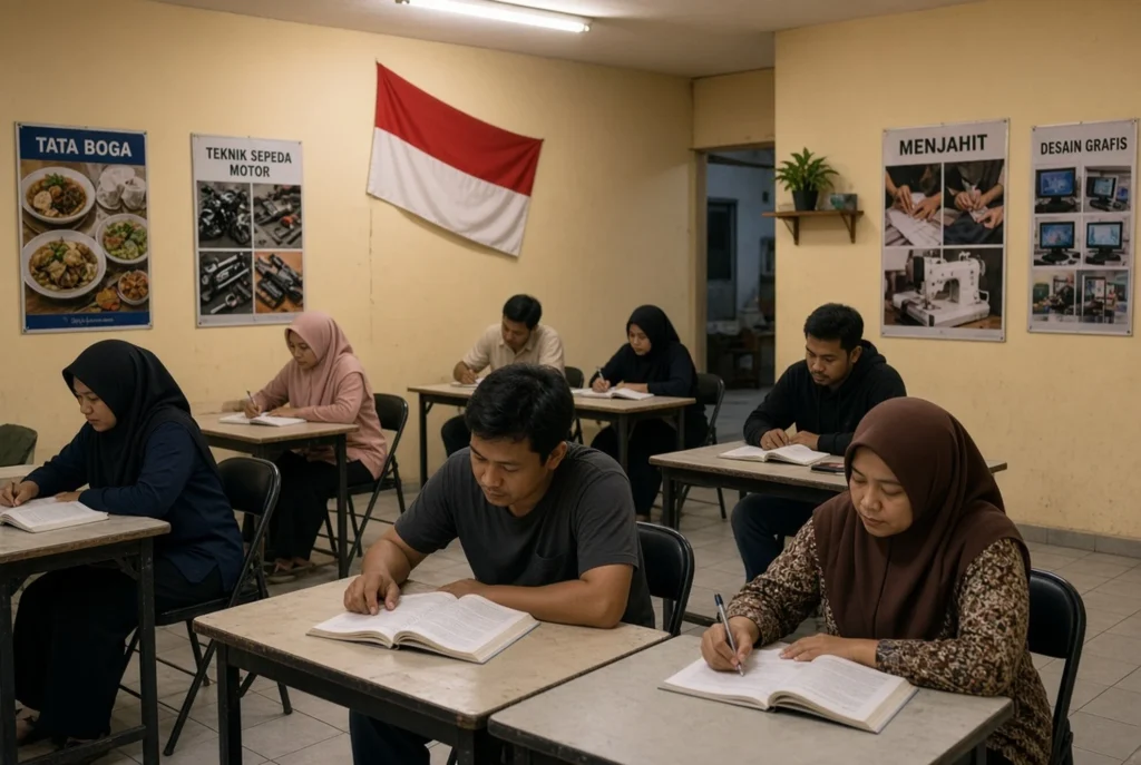 Fleksibilitas jadwal untuk warga yang sudah kerja