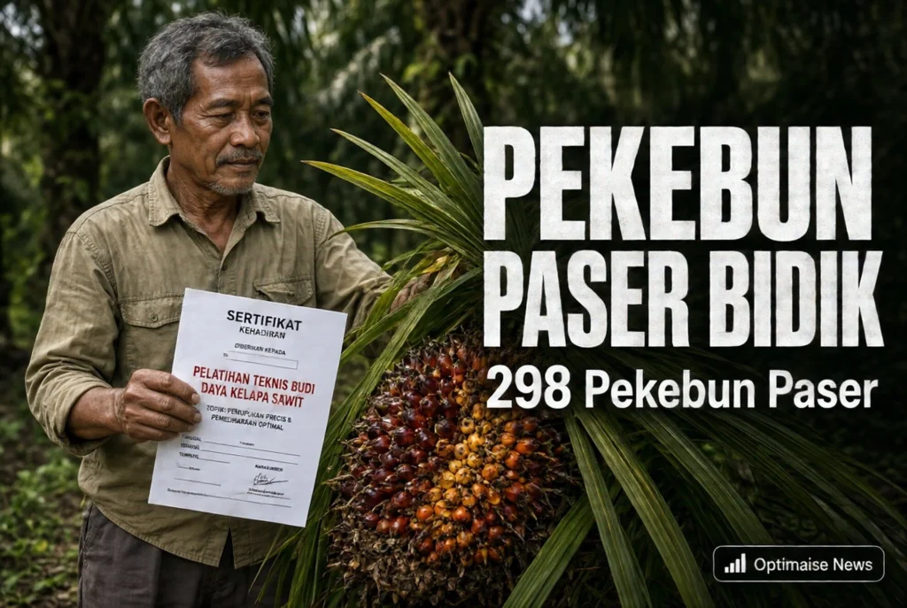298 Pekebun Paser Bidik 30 Ton TBS/Ha Lewat GAP