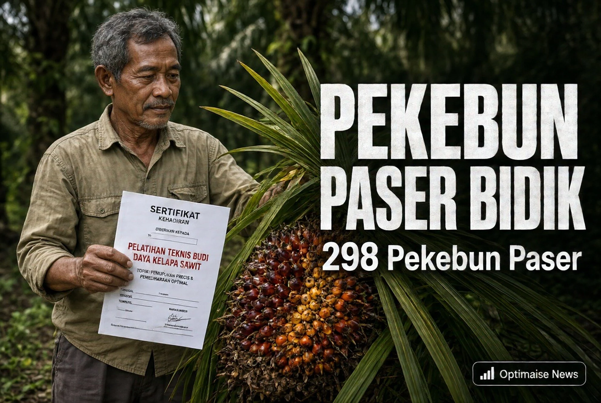 298 Pekebun Paser Bidik 30 Ton TBS/Ha Lewat GAP