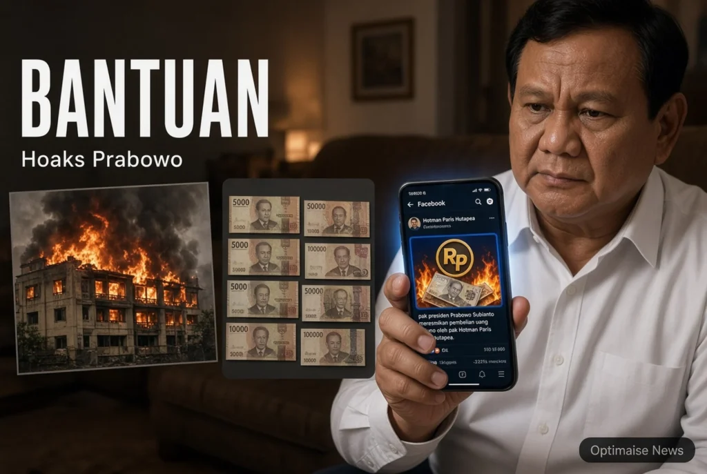 3 Video Hoaks Sasar Prabowo: Uang Kuno Hotman hingga Bantuan WA