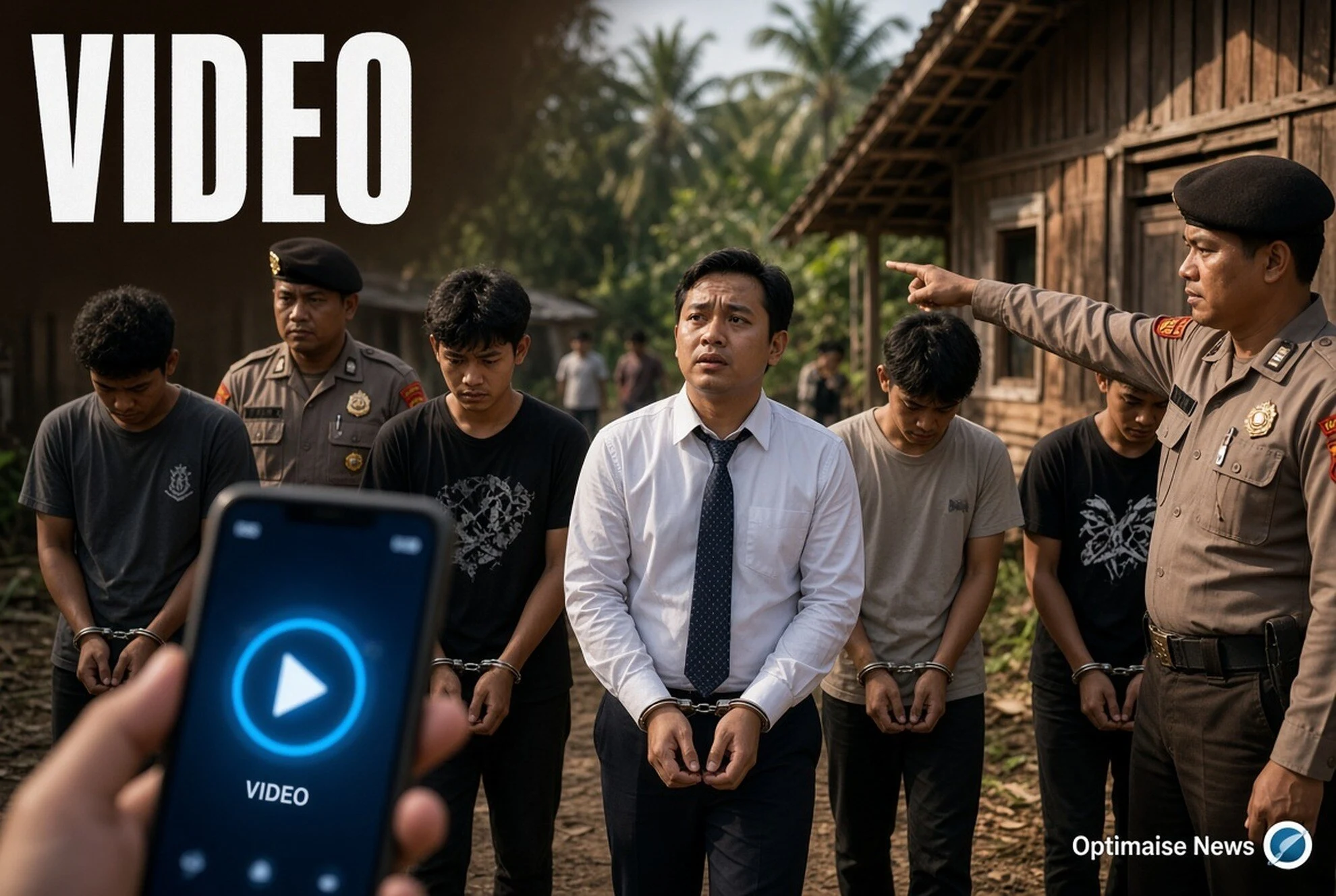 5 Tersangka Termasuk Bos Emok: Pria Dipaksa Onani-Rekam Video