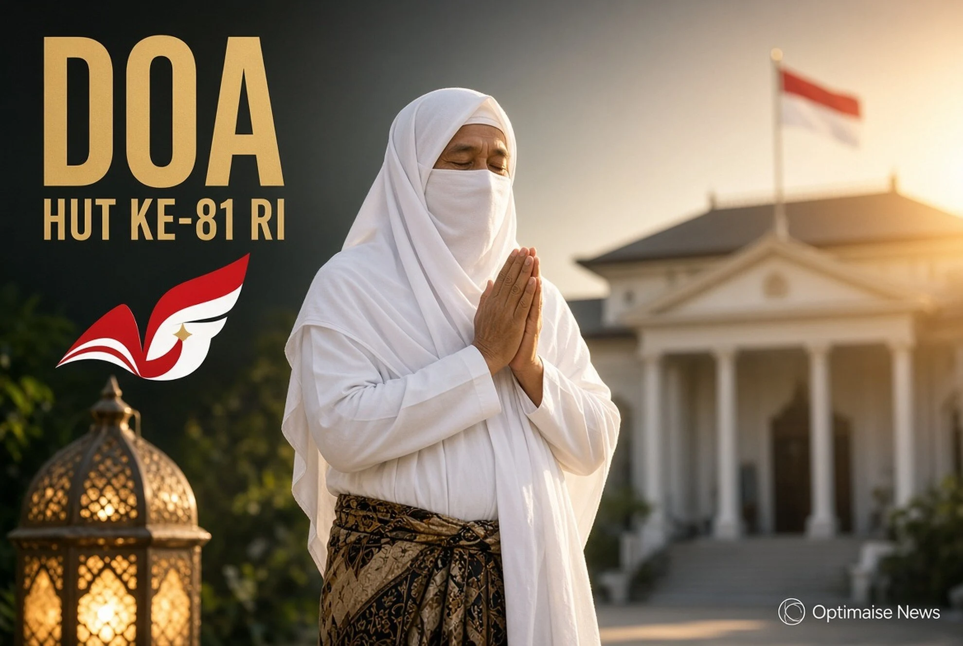 50 Doa HUT RI ke-81 Islami Siap Status WA & IG
