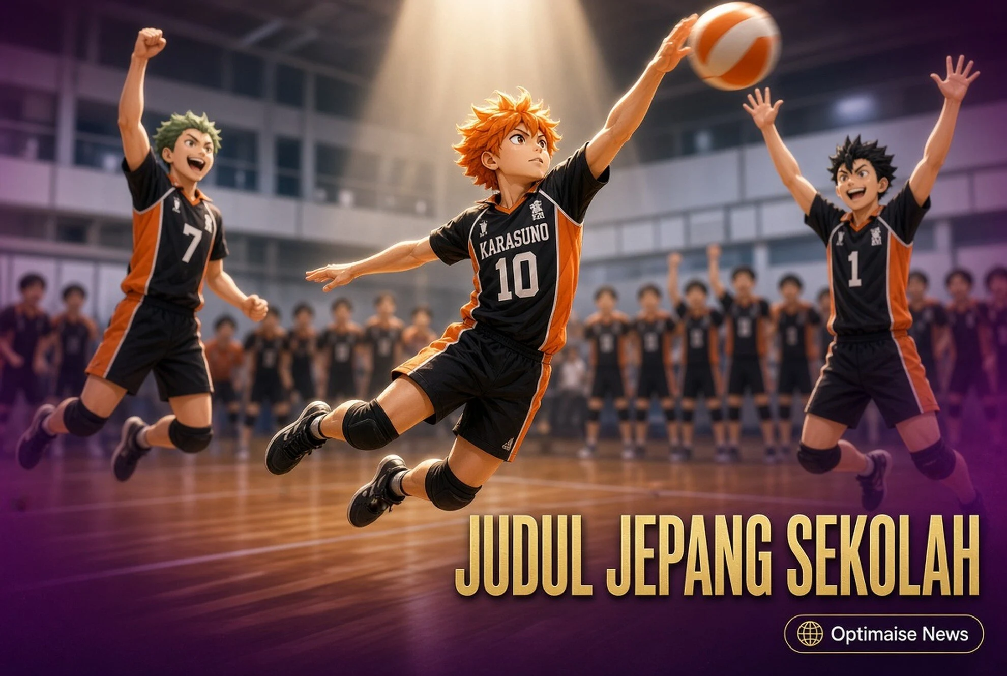 6 Judul Jepang Sekolah & Klub Penuh Semangat: Haikyu!! hingga K-On!