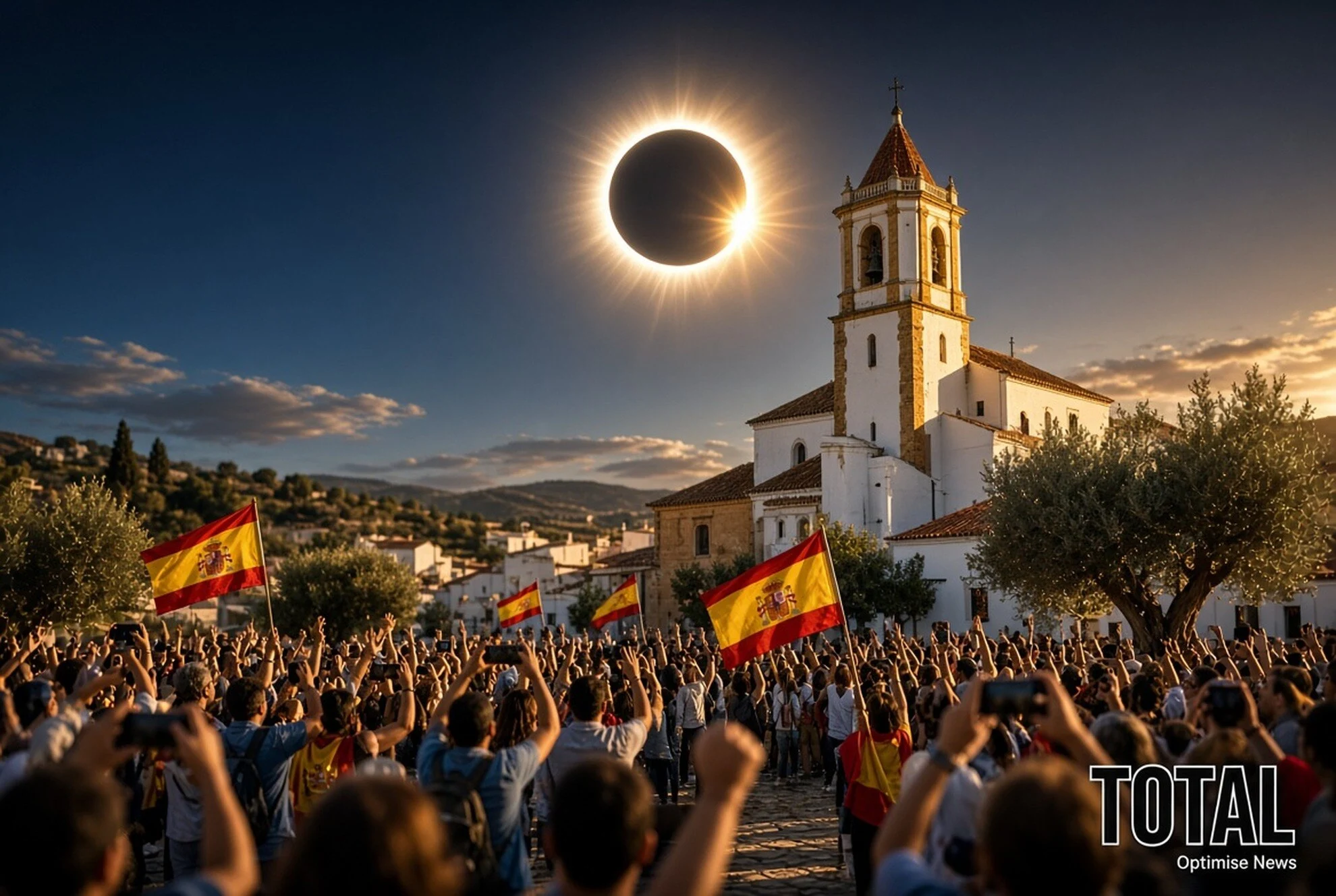 6 Juta Wisatawan Padati Spanyol Jelang Gerhana Total