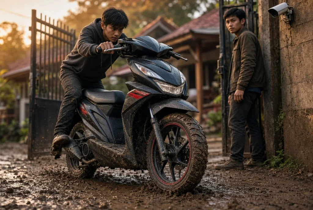 7 Motor Raib 13 Agustus: 2 Pelaku Bobol Kos Buduran