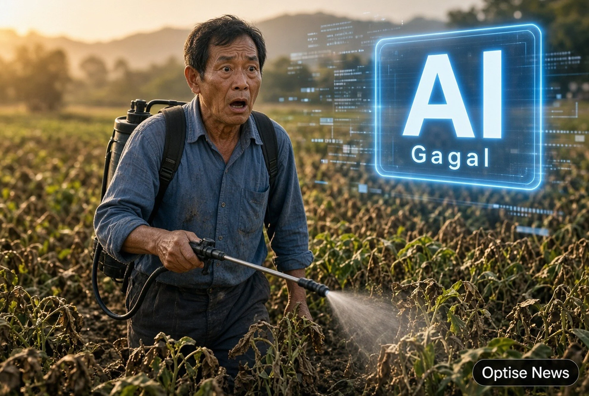 AI Hallucinates: Petani China Gagal Panen Total 10 Hektar Wijen