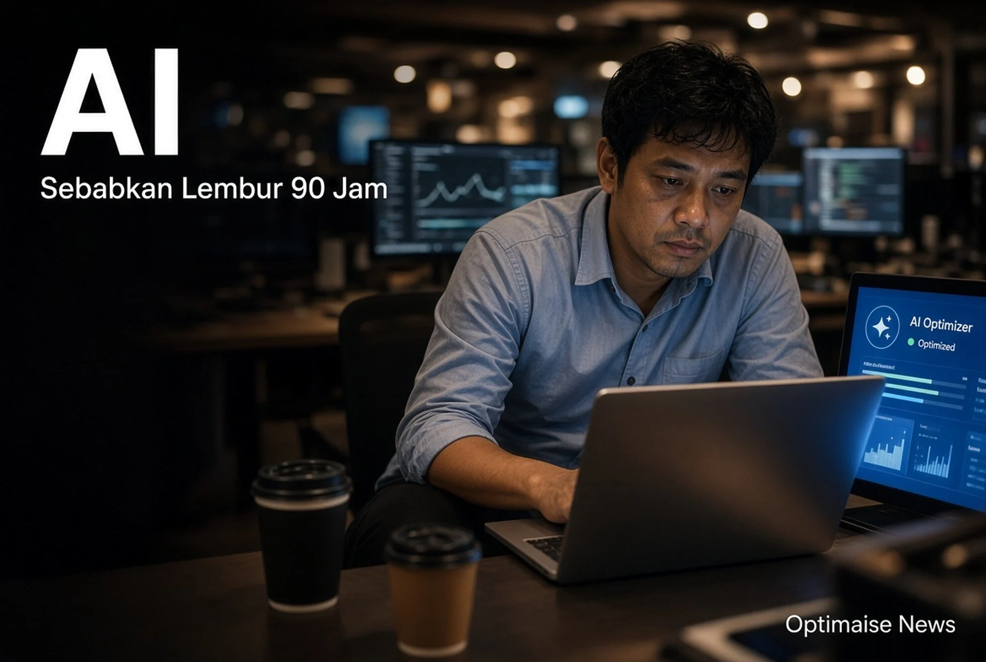 AI Sebabkan Lembur 90 Jam Seminggu Alih-alih Janji 4 Hari Kerja