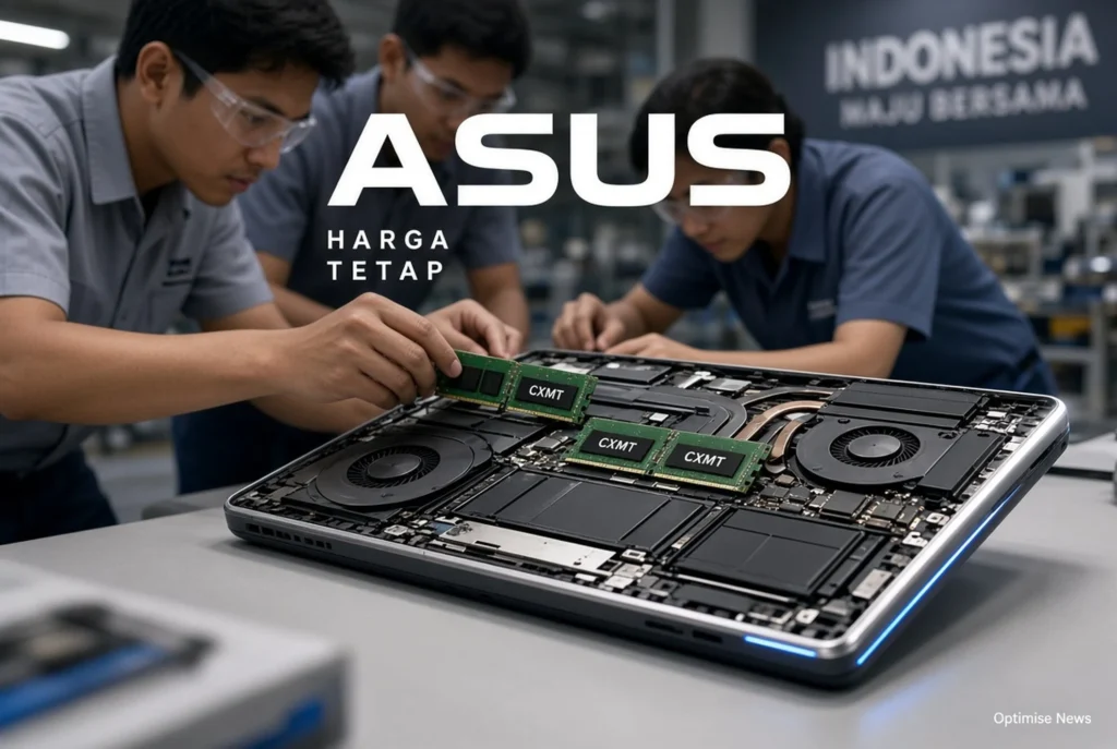 ASUS Acer HP Pakai DRAM CXMT China Stabilkan Harga Laptop Gaming