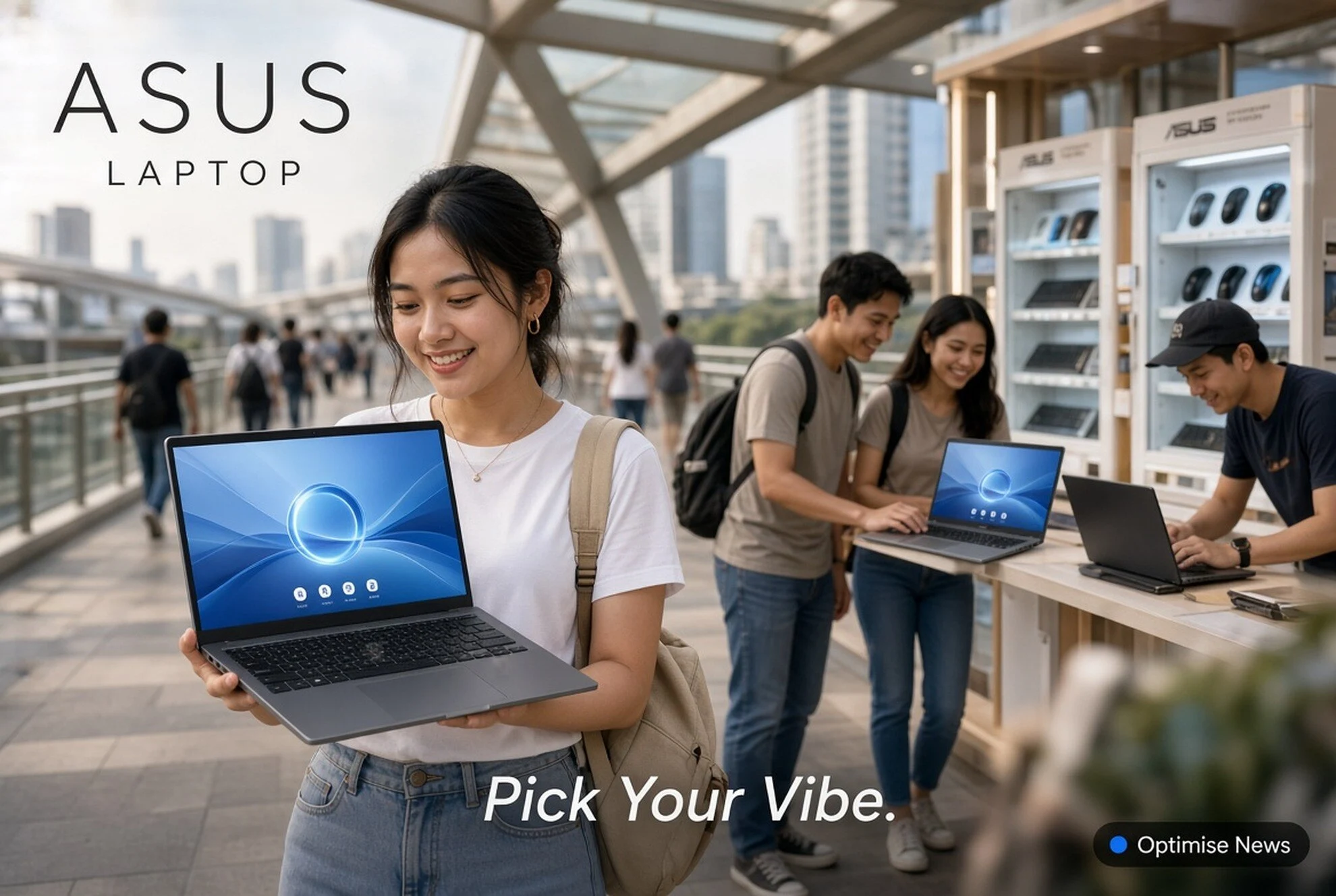 ASUS Buka Experience Zone Laptop Vivobook Pick Your Vibe di JPM