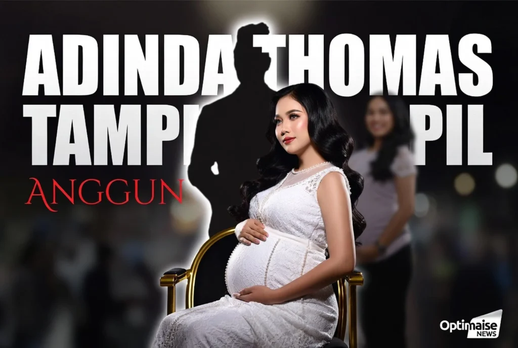 Adinda Thomas Tampil Anggun di Maternity Shoot Bareng Suami