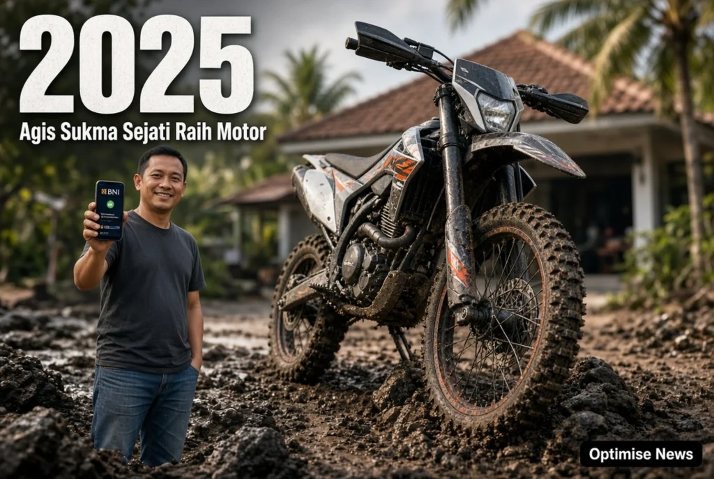 Agis Sukma Sejati Raih Motor Rejeki wondr by BNI 2025