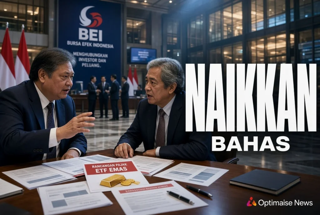 Airlangga & Bos Pajak Bahas Revisi Pajak ETF Emas untuk Naikkan
