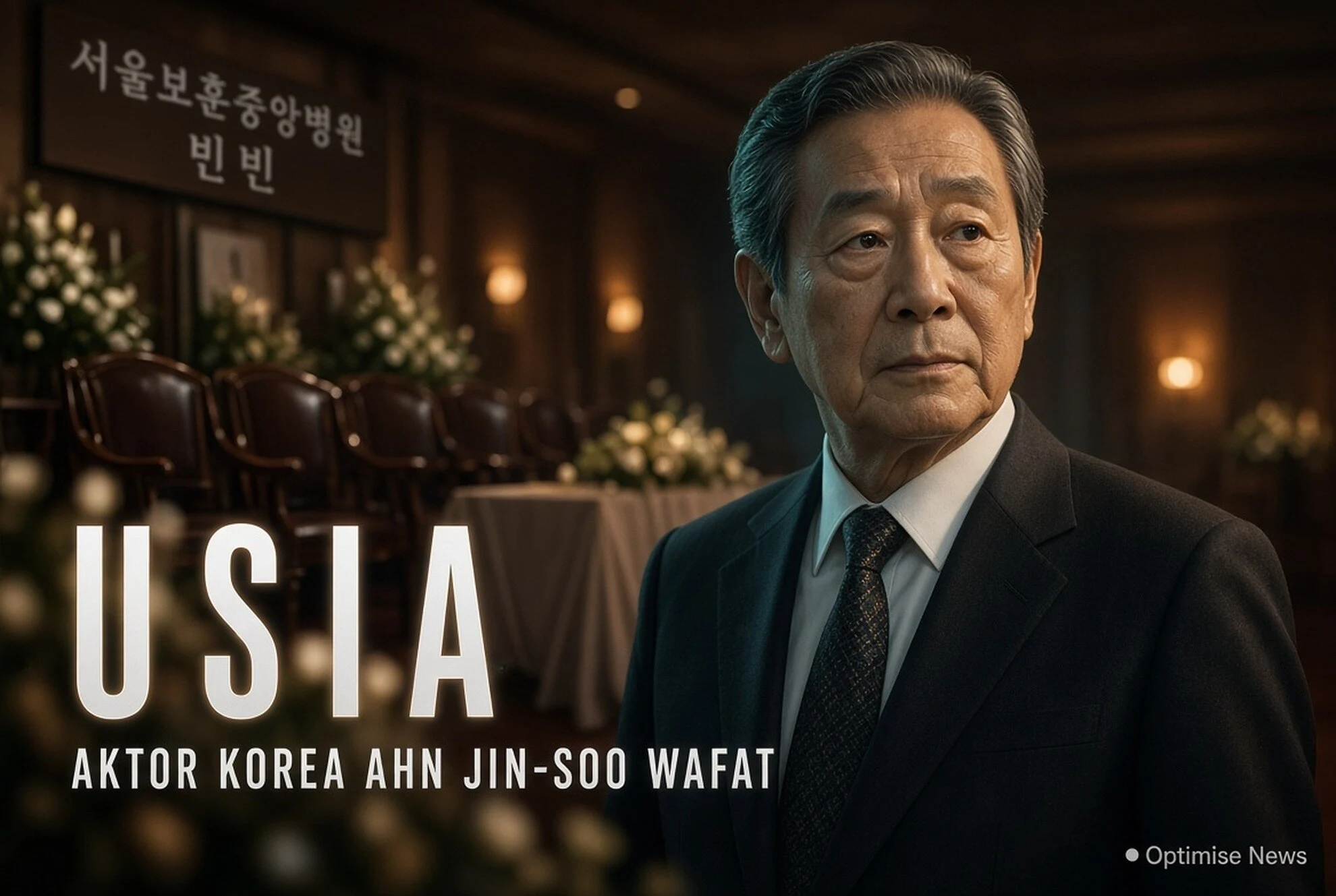 Aktor Korea Ahn Jin-soo Wafat Usia 81
