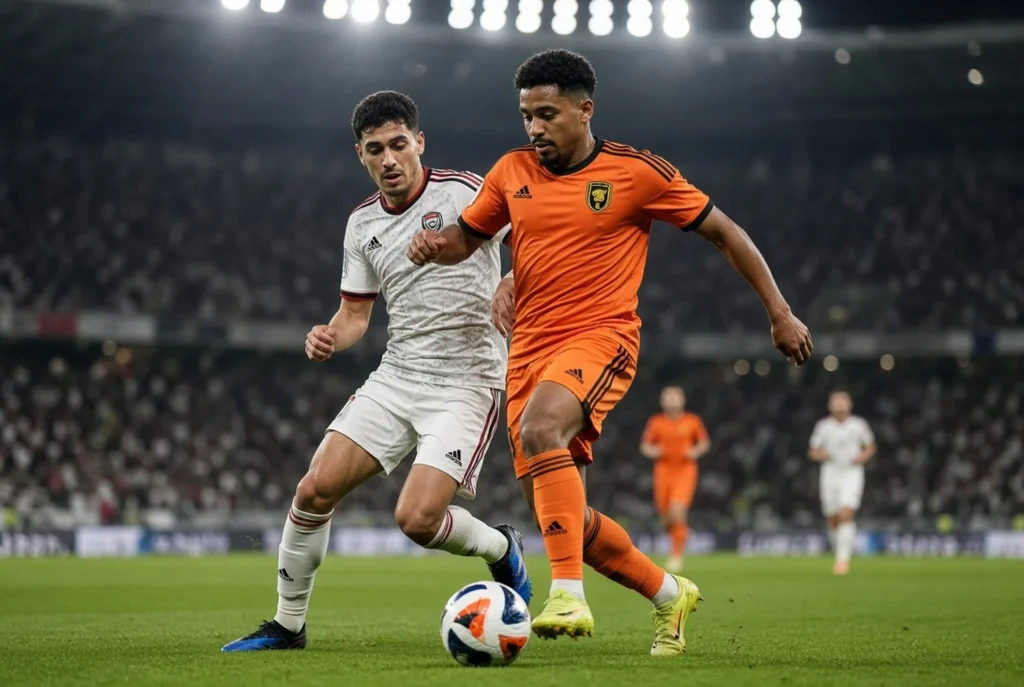 Aouar dan Al Sahafi Tutup Pesta 4-1 atas Tuan Rumah UAE