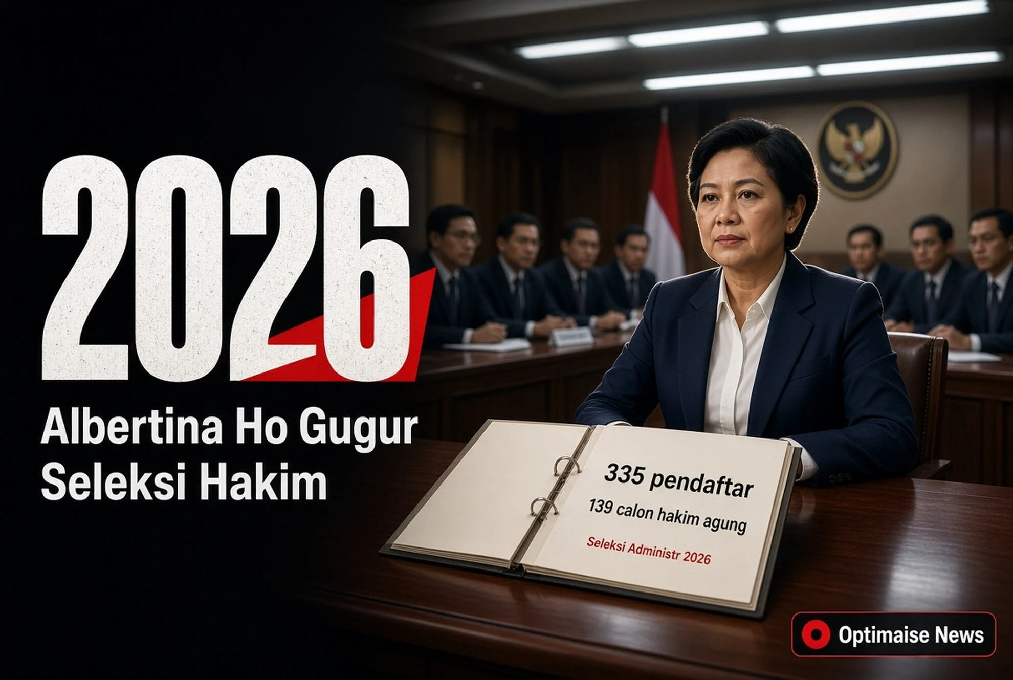 Albertina Ho Gugur Seleksi Hakim Agung 2026