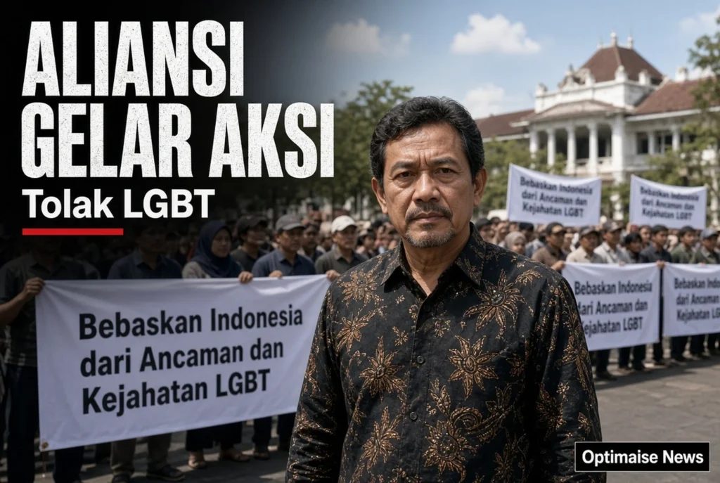 Aliansi Gelar Aksi Tolak LGBT di Depan Grahadi Surabaya