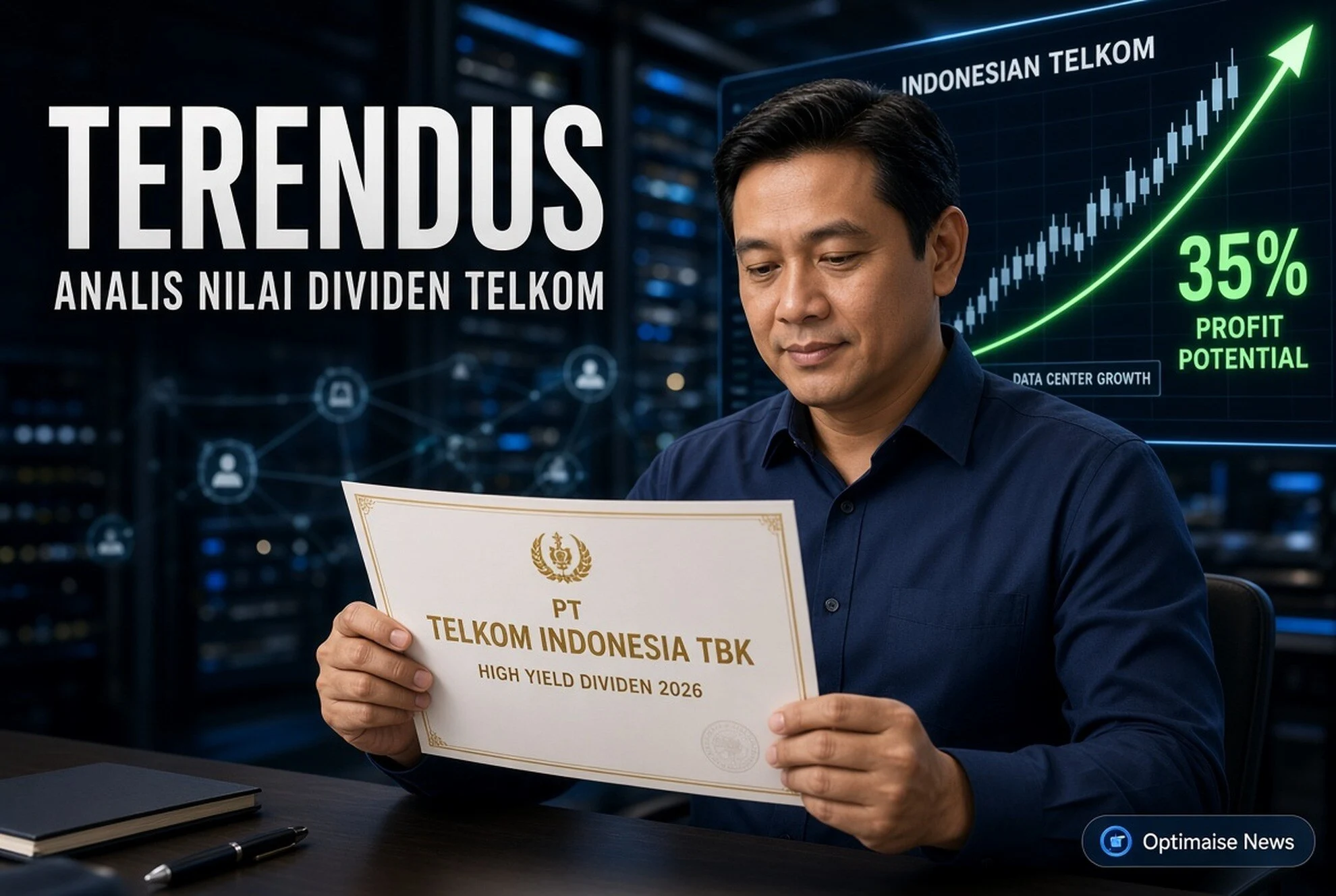 Analis Nilai Dividen Telkom Terendus