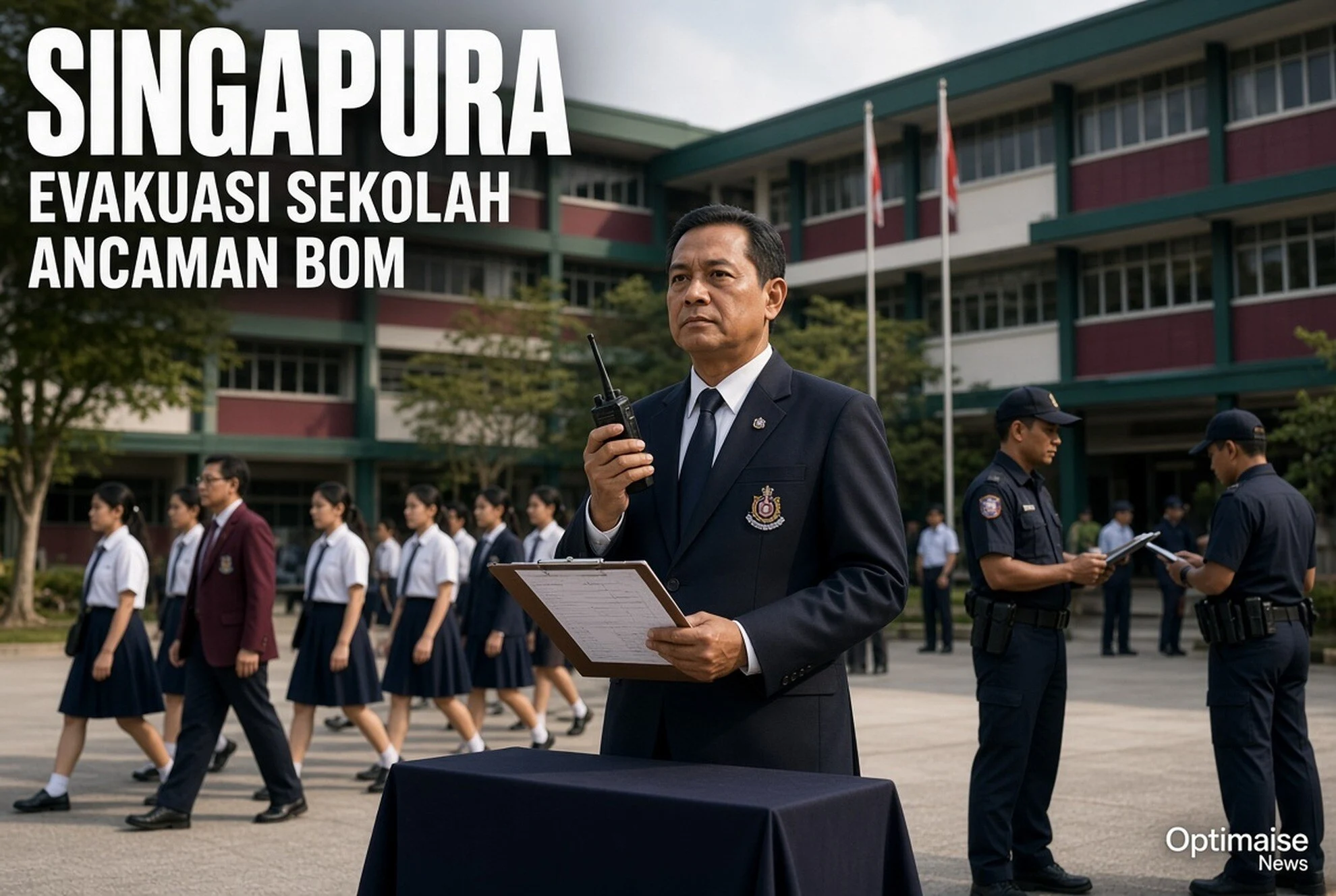 Ancaman Bom Palsu Geger Sekolah Singapura