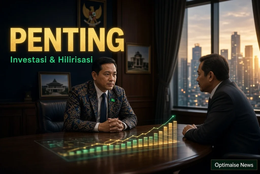 Andi Syamsuddin Arsyad Bertemu Seskab Dorong Hilirisasi Sektor Penting