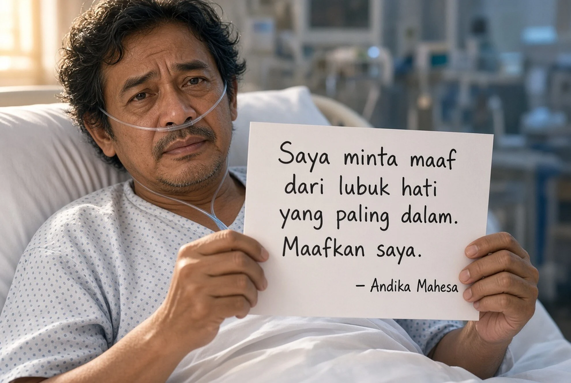 Andika Kangen Band Pakai Oksigen