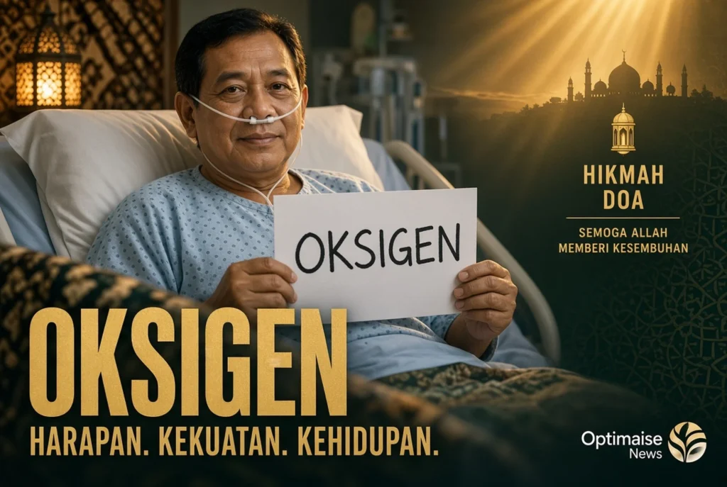 Andika Kangen Band di RS Pakai Oksigen