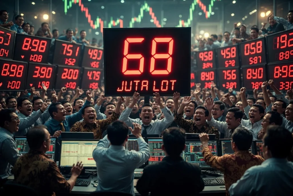 Antrean Jual 68 Juta Lot Picu Panic Selling Saham JELI
