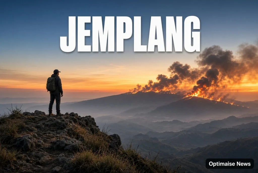 Api Bromo di Penanjakan Terlihat dari Jemplang