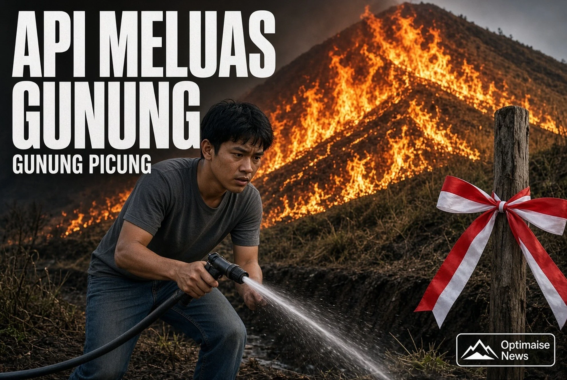 Api Meluas Gunung Picung Cianjur