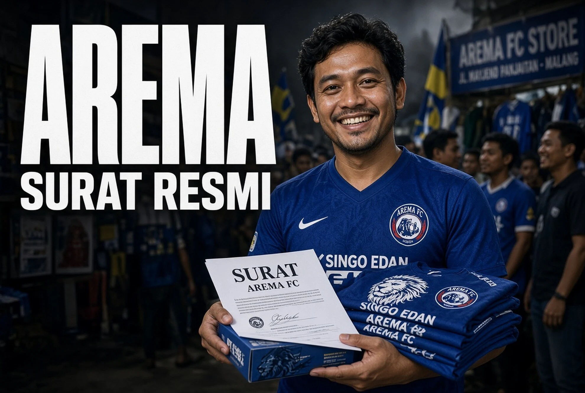 Arema FC Kirim Surat ke Tiga Pemda Malang Raya demi Jersey HUT Ke-39