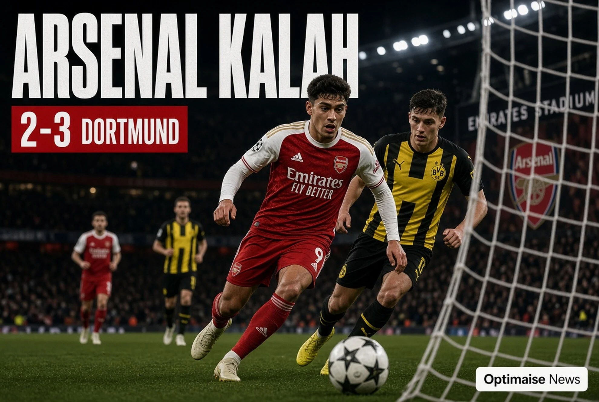 Arsenal Kalah 2-3 Dortmund Emirates Cup, Menang Adu Penalti 5-4