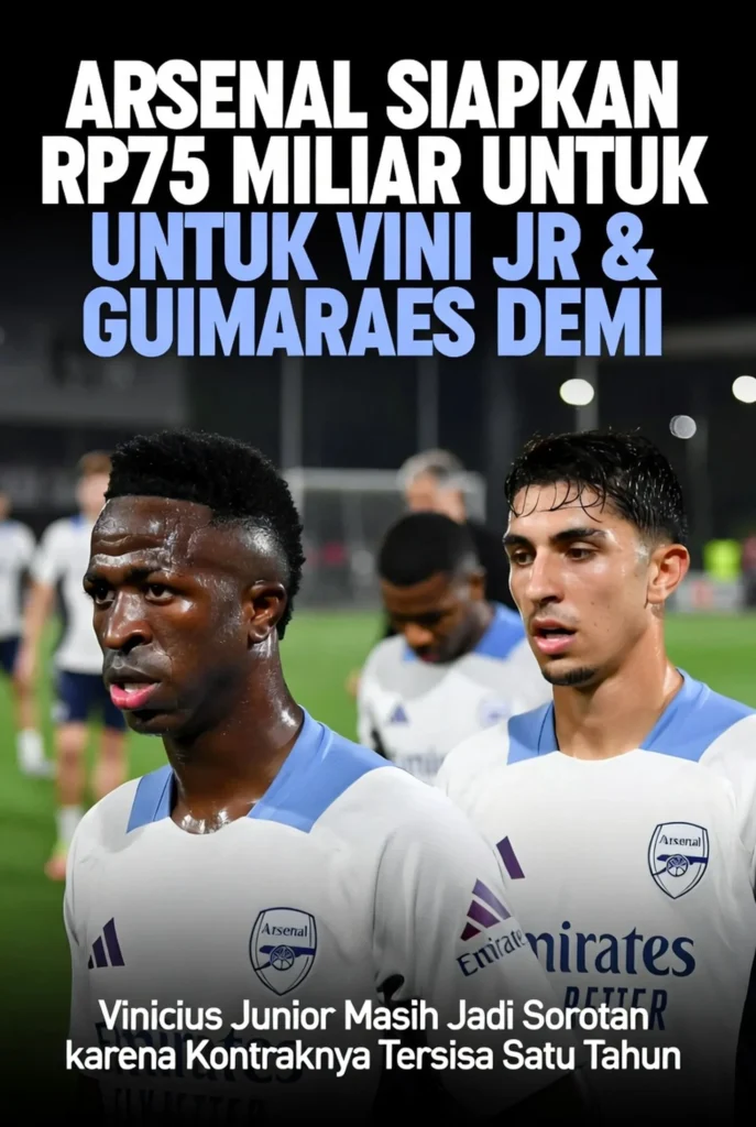 Vinicius Junior Masih Jadi Sorotan karena Kontraknya Tersisa Satu Tahun