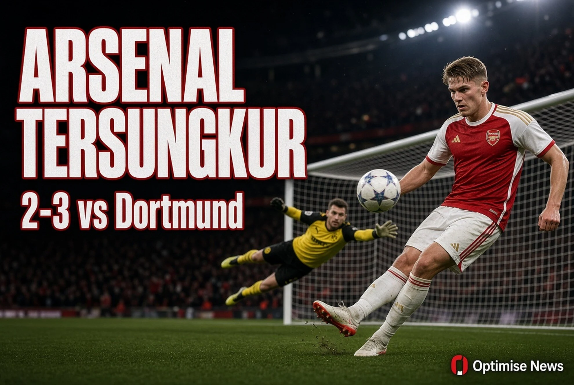 Arsenal Tersungkur 2-3 vs Dortmund, Bangkit Menang Adu Penalti 5-4
