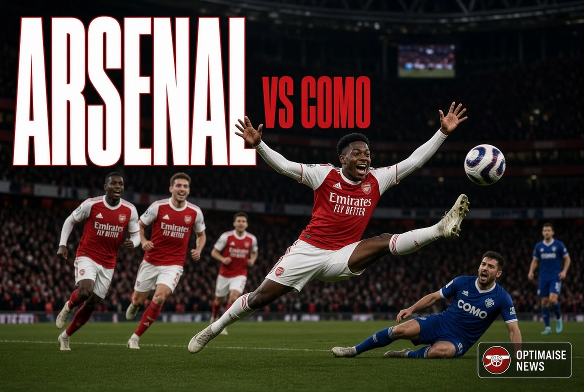 Arsenal vs Como 1-1, Gunners 4-3 Adu Penalti
