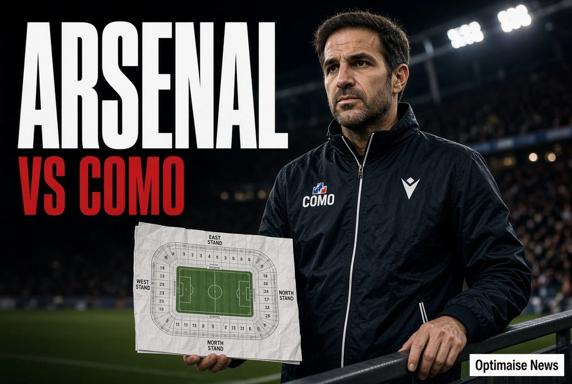 Arsenal vs Como Streaming 01.30 WIB: Reuni Fabregas di Emirates