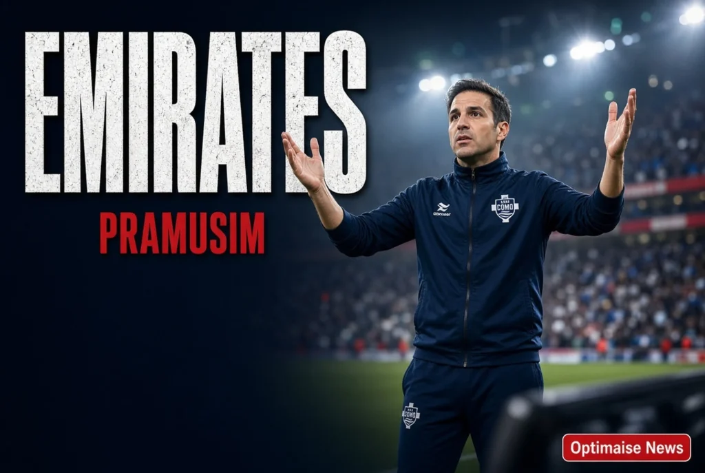 Arsenal vs Como Tutup Pramusim Emirates